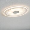Миниатюра фото встраиваемый светодиодный светильник paulmann premium line whirl 92535 | 220svet.ru