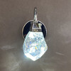 Миниатюра фото настенный светильник delight collection crystal rock chrome | 220svet.ru