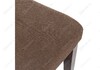 Миниатюра фото стул деревянный amelia dark walnut / fabric brown | 220svet.ru