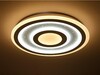 Миниатюра фото потолочный светодиодный светильник с пультом ду omnilux furlo oml-05907-80 | 220svet.ru