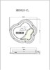 Миниатюра фото потолочный светодиодный светильник myfar ceiling cloud mr9020-cl | 220svet.ru