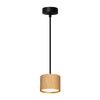 Миниатюра фото подвесной светильник feron barrel hl4588 aria  levitation 12w, 230v, gx53, золото + черный, на подвесе 1,7 м | 220svet.ru