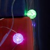 Миниатюра фото светодиодная гирлянда feron линейная лед шарики на батарейках 3*aa разноцветная cl565 48612 | 220svet.ru