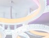 Миниатюра фото потолочная светодиодная люстра ambrella light acrylica original fa9528 | 220svet.ru