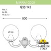 Миниатюра фото светильник уличный настенный fumagalli mirra/g300 g30.142.000.vzf1r | 220svet.ru