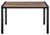 Миниатюра фото стол деревянный центавр дуб велингтон / черный матовый | 220svet.ru
