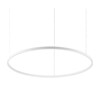 Миниатюра фото подвесной светодиодный светильник ideal lux oracle slim d90 bianco | 220svet.ru