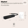 Миниатюра фото ввод питания maytoni magnetic track system tra004b-22b | 220svet.ru