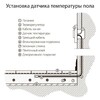 Миниатюра фото терморегулятор электромеханический для теплого пола werkel w1151108 черный 4690389156830 | 220svet.ru
