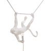 Миниатюра фото подвесной светильник the monkey lamp swing white | 220svet.ru