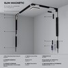 Миниатюра фото трековый магнитный светодиодный светильник elektrostandard slim magnetic 85006/01 a067377 | 220svet.ru