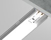 Миниатюра фото профиль накладной гибкий для светодиодной ленты ambrella illumination gp1600al | 220svet.ru