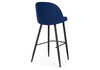 Миниатюра фото барный стул woodville сондре темно-синий / черный 504192 | 220svet.ru