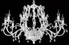 Миниатюра фото подвесная люстра crystal lux cristina sp10 white | 220svet.ru