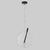 Миниатюра фото подвесной светильник crystal lux frozen sp1 black | 220svet.ru