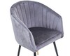 Миниатюра фото стул дизайнерский dobrin mary lm-7305-2404 серый | 220svet.ru