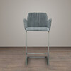 Миниатюра фото стул барный стив roomers furniture steve barstool/graphite66 | 220svet.ru