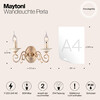 Миниатюра фото бра maytoni perla arm337-02-r | 220svet.ru