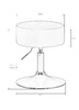 Миниатюра фото пуф dobrin danny gold lm-2050_g-m_ct-leo26-13152 | 220svet.ru
