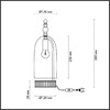 Миниатюра фото настольная лампа odeon light bell 4882/1t | 220svet.ru