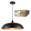 Миниатюра фото подвесной светильник fametto vintage dlc-v105 e27 black | 220svet.ru