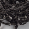 Миниатюра фото гирлянда нить, 10м., 100 led, холодный белый, без мерцания, черный резиновый провод. 05-1761 | 220svet.ru