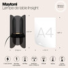 Миниатюра фото настольная светодиодная лампа maytoni insight mod416tl-l6br3k | 220svet.ru