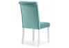 Миниатюра фото стул деревянный amelia white / fabric tiffany | 220svet.ru