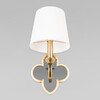 Миниатюра фото настенный светильник loft it silence 10303w/b brass | 220svet.ru