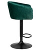 Миниатюра фото стул барный dobrin darcy black lm-5025_blackbase-12410 зеленый | 220svet.ru