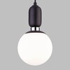 Миниатюра фото подвесной светильник eurosvet bubble 50151/1 черный | 220svet.ru
