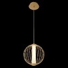 Миниатюра фото подвесной светильник crystal lux sync sp12w led gold | 220svet.ru