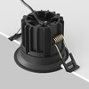 Миниатюра фото встраиваемый светодиодный светильник maytoni round dl058-12w-dtw-b | 220svet.ru