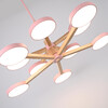 Миниатюра фото потолочная люстра на штанге с пультом ду imperium loft turna 229082-26 | 220svet.ru