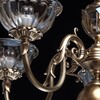 Миниатюра фото подвесная люстра chiaro паула 411010905 | 220svet.ru