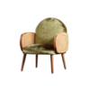 Миниатюра фото кресло roomers furniture hac6210/ht1061-15 | 220svet.ru