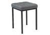 Миниатюра фото стул деревянный байя кожзам темно-серый / черный матовый | 220svet.ru