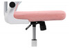 Миниатюра фото компьютерное кресло woodville konfi pink / white 15331 | 220svet.ru