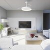 Миниатюра фото люстра-вентилятор mantra niseko fan m 9010 | 220svet.ru
