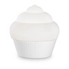 Миниатюра фото настольная лампа ideal lux cupcake tl1 small bianco | 220svet.ru