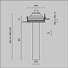 Миниатюра фото встраиваемый светодиодный светильник maytoni focus t c140trs-l200-7w3k-w | 220svet.ru