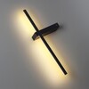 Миниатюра фото настенный светодиодный светильник lumion blake 5695/6wl черный | 220svet.ru
