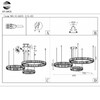 Миниатюра фото подвесная люстра st luce sl1622.113.03 | 220svet.ru