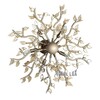 Миниатюра фото потолочная люстра ideal lux spring pl5 ambra | 220svet.ru