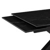 Миниатюра фото керамический стол раскладной woodville бронхольм baolai / черный 588062 | 220svet.ru