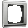 Миниатюра фото рамка на 1 пост werkel metallic глянцевый никель w0011602 4690389159022 | 220svet.ru