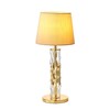 Миниатюра фото настольная лампа crystal lux primavera lg1 gold | 220svet.ru