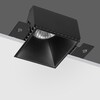 Миниатюра фото встраиваемый светильник для гкл потолка novotech nimbus 370998 черный | 220svet.ru