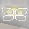 Миниатюра фото потолочная светодиодная люстра citilux ромби смарт cl236a140e | 220svet.ru