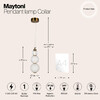 Миниатюра фото подвесной светодиодный светильник maytoni collar p069pl-l16g3k | 220svet.ru